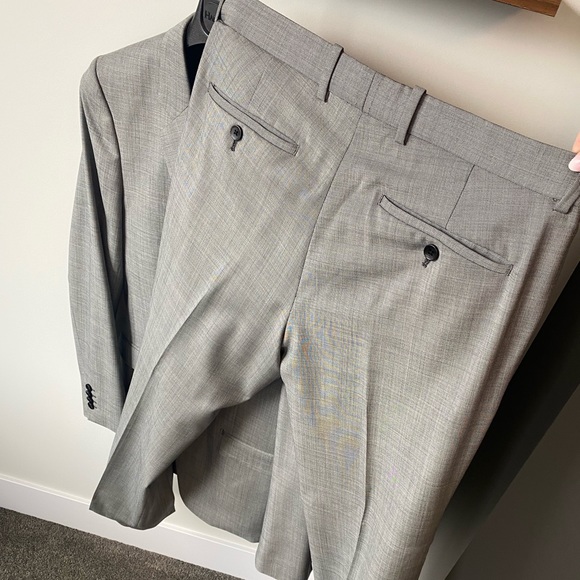 Theory Wool Suit Jacket & Pants - Picture 5 of 9